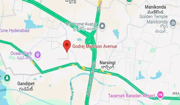 godrej-madison-avenue-location-map
